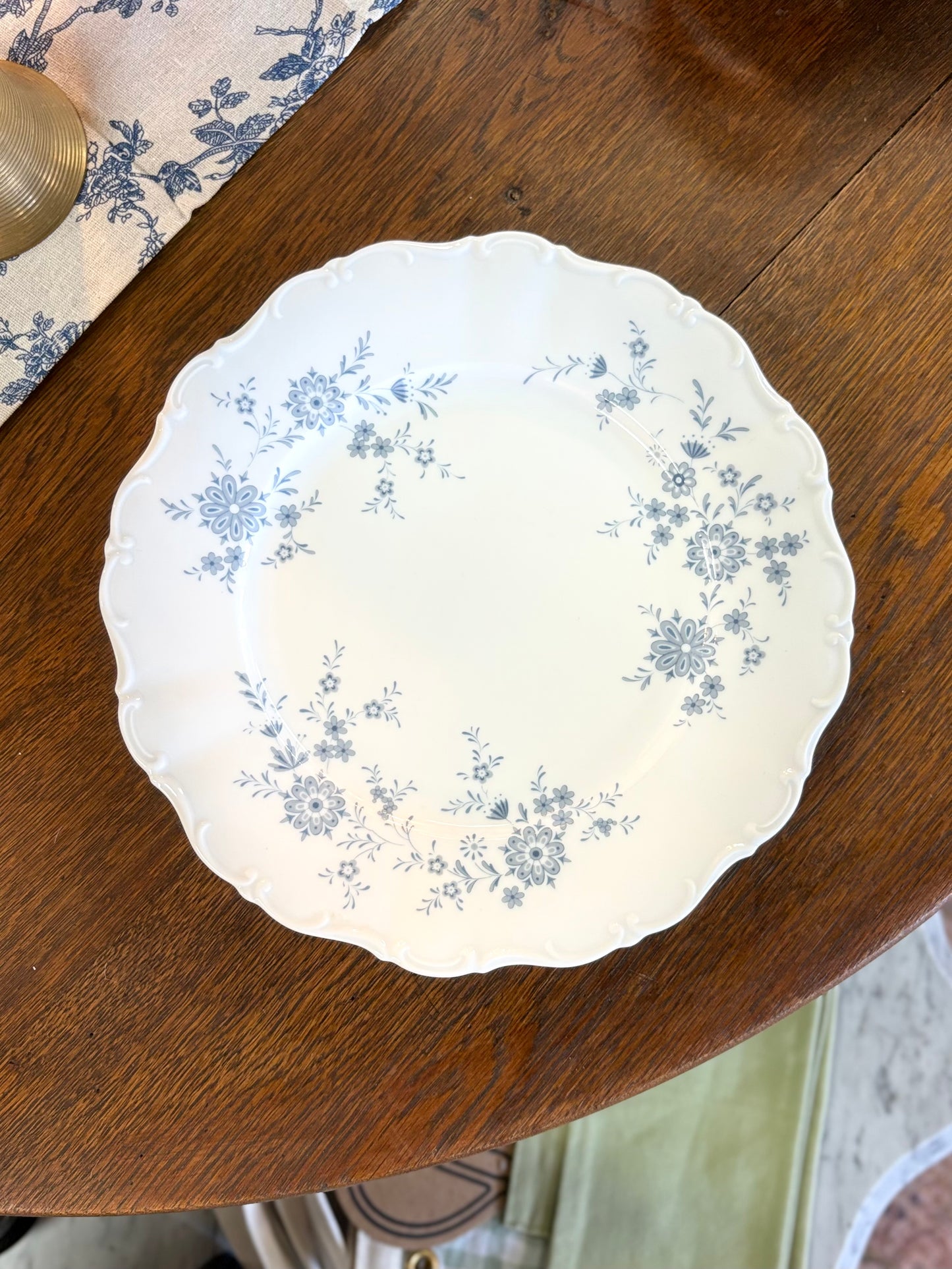 Christina "Bavarian Blue" Plate