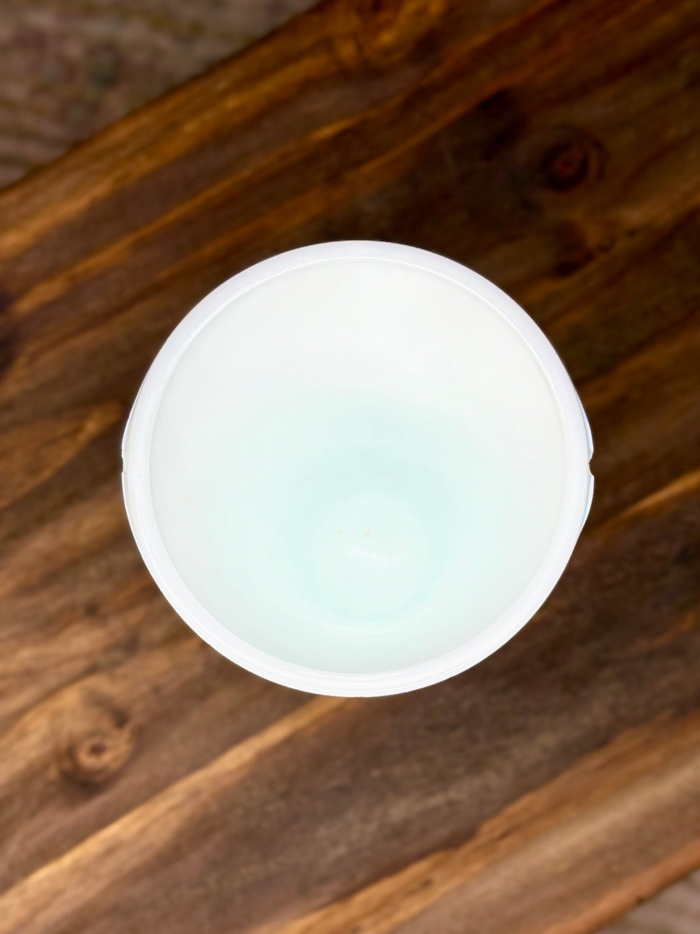 Milk Glass Slim Grape Vase