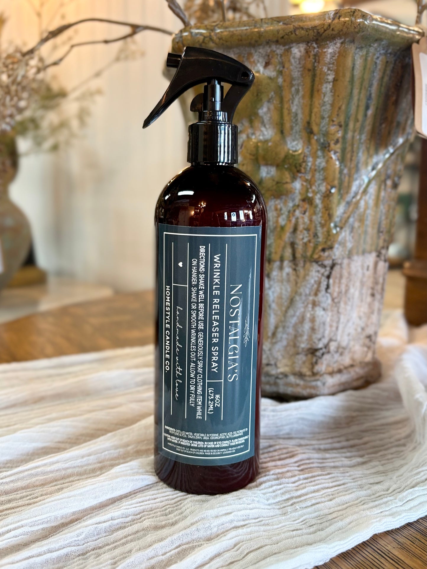 Nostalgia’s Signature Scent Wrinkle Releaser Spray
