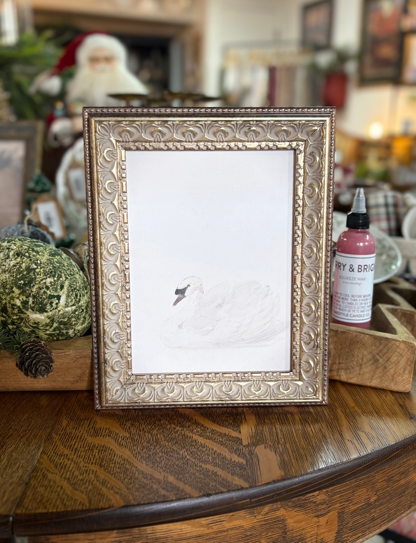 Swan Framed Art