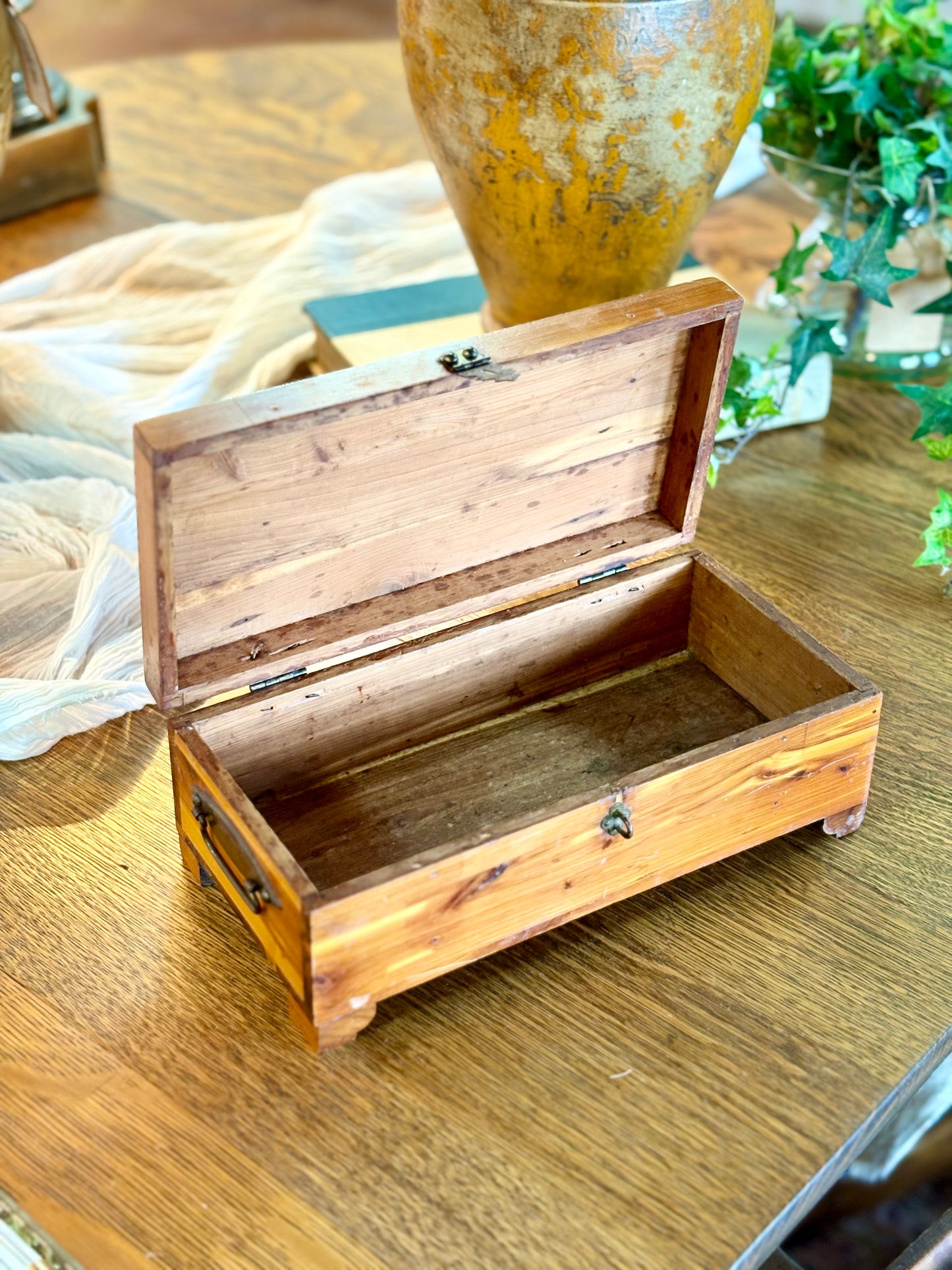 Vintage Cedar Box