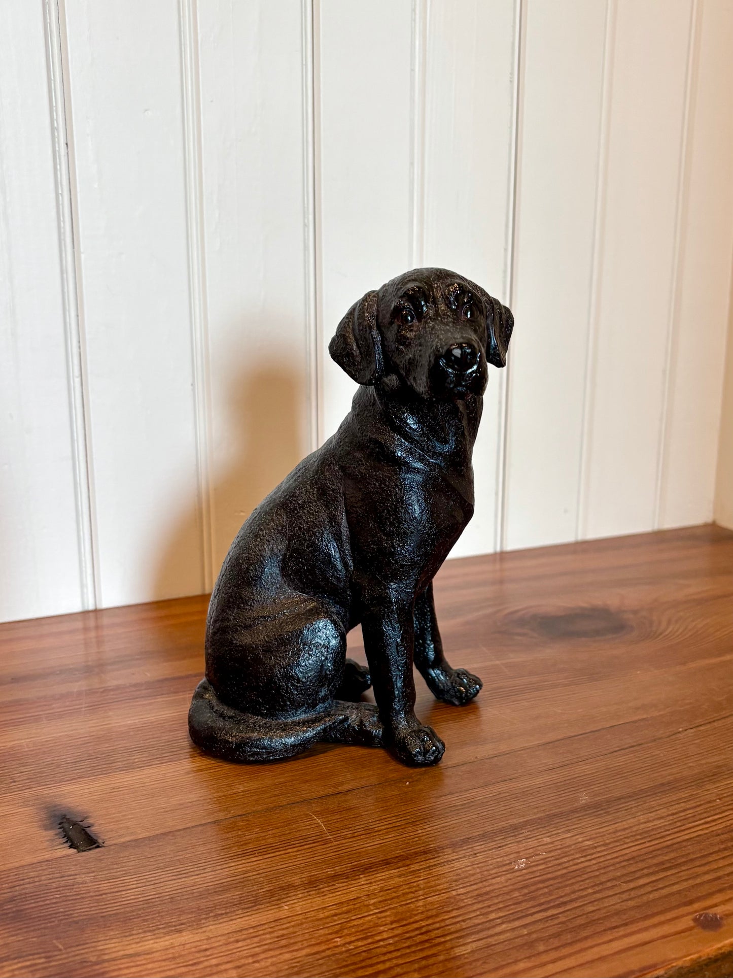 Black Lab Figurine