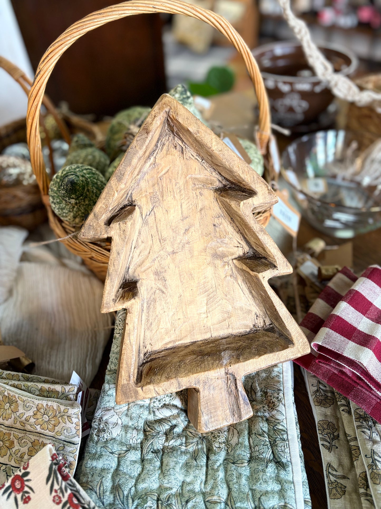 Dough bowl (christmas tree)
