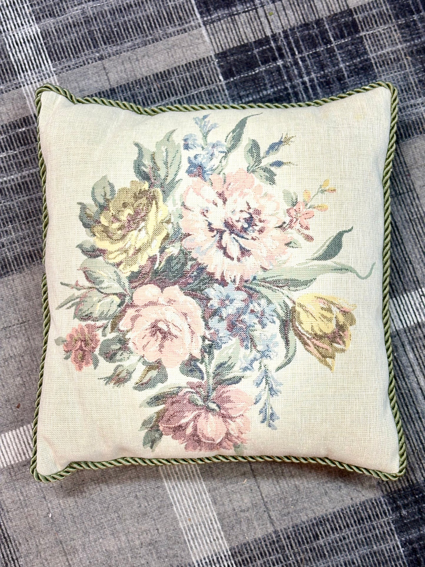 Vintage Floral Pillow