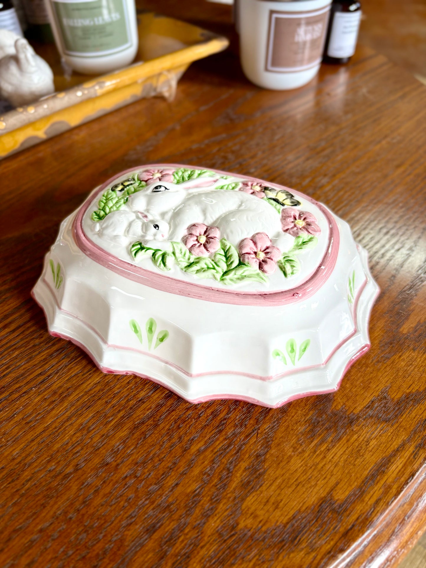 Vintage Bunny Jello Mold