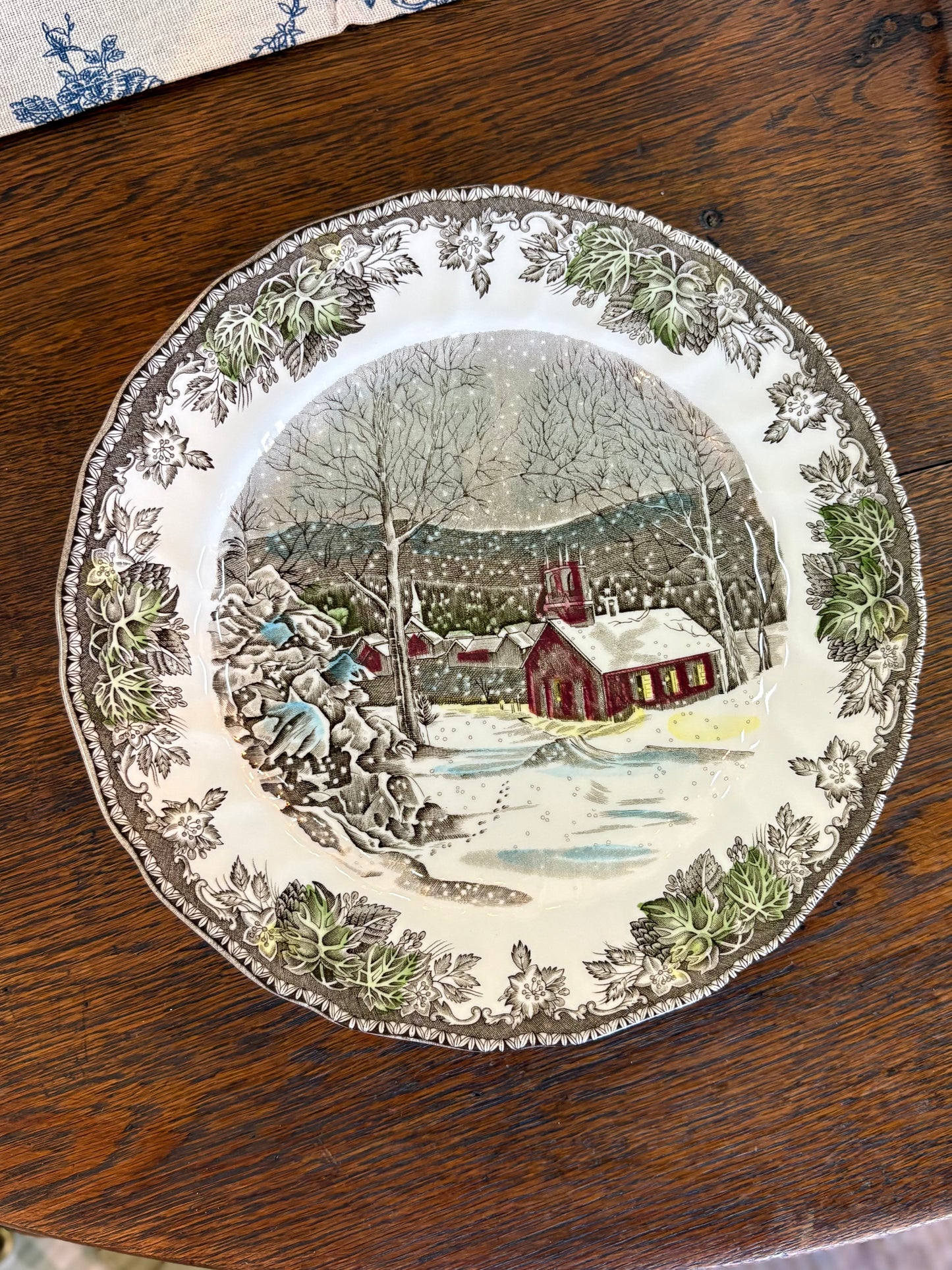 “The Friendly Village” by Johnson Bros Dinner Plate