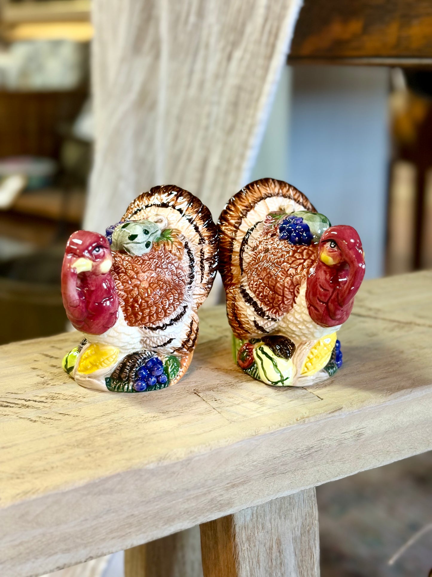 Vintage Turkey S & P Shakers