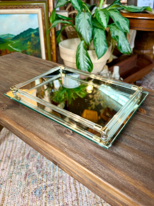 Mirrored Tray