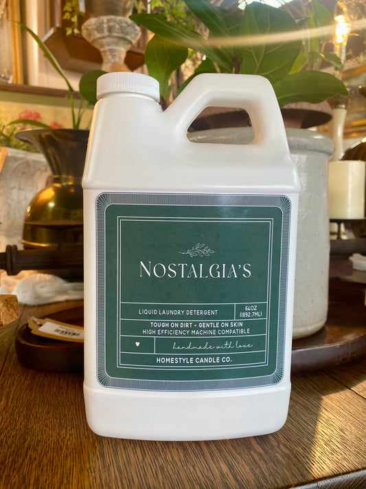Nostalgia’s Signature Scent- Liquid Detergent 64oz