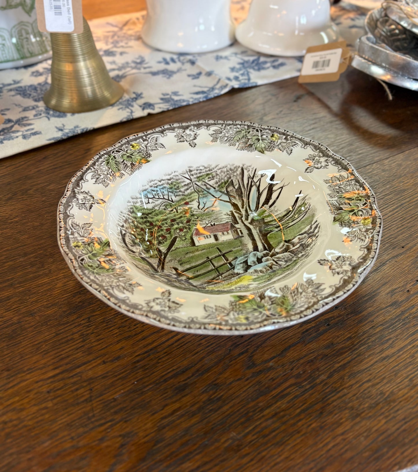 “The Friendly Village” by Johnson Bros Rimmed Soup Bowl