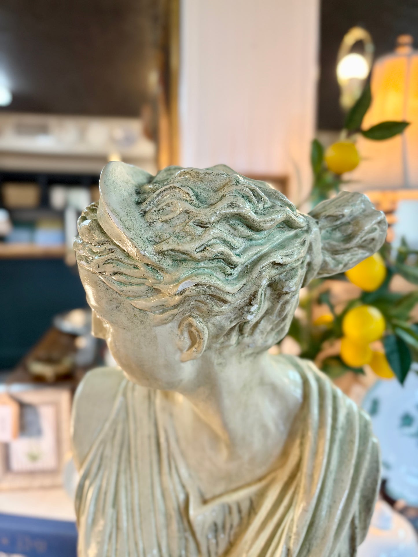 Plaster "Diana" Bust
