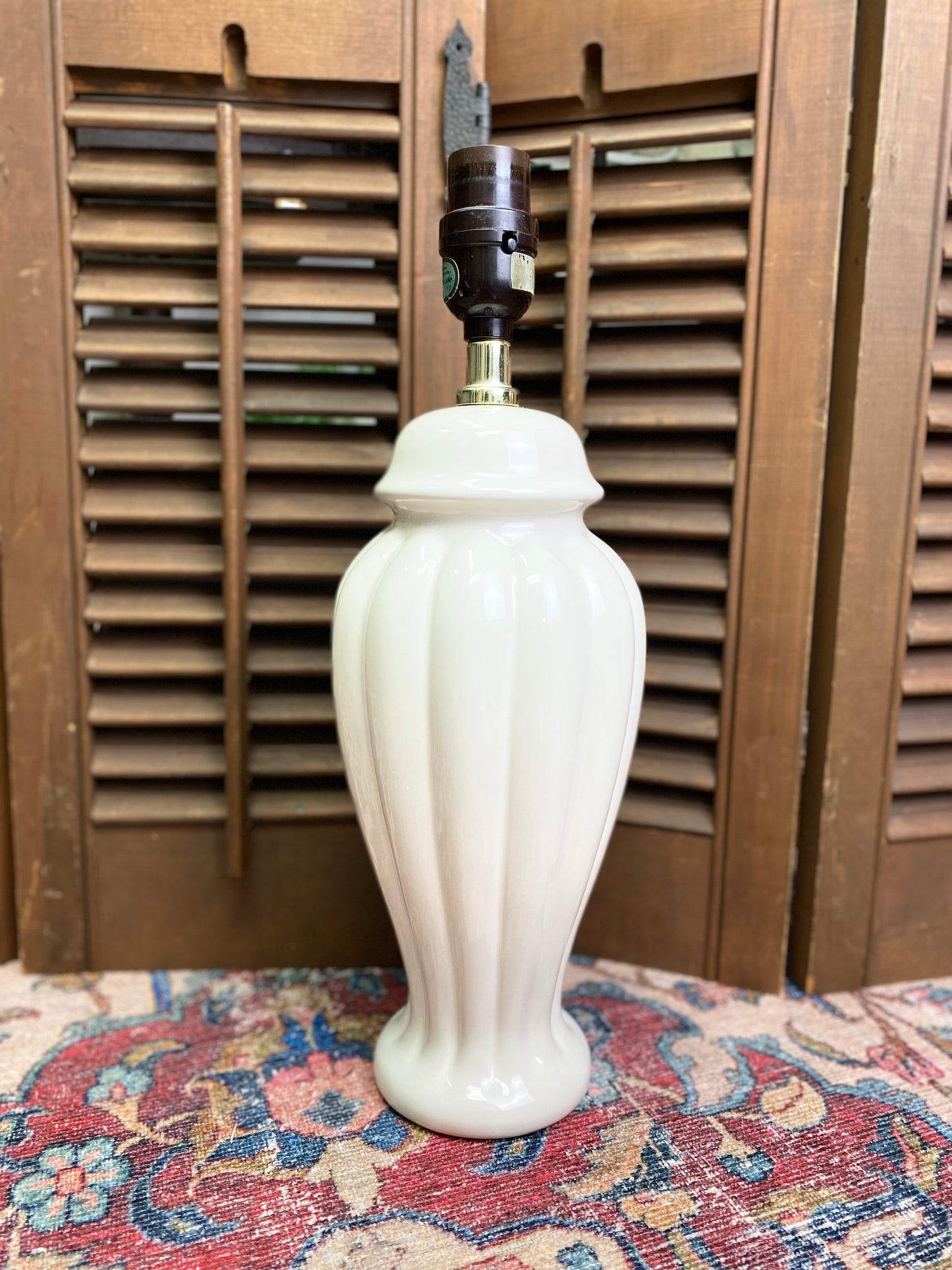 White Ceramic Lamp