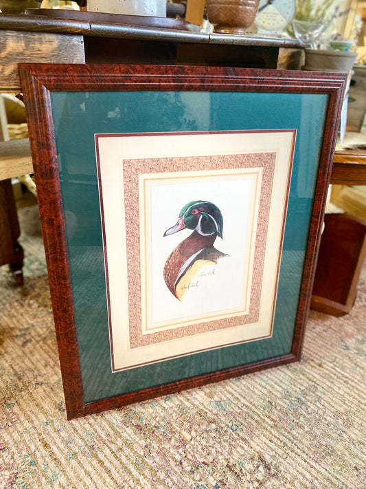 Tom Wood Framed Bird
