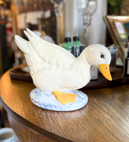 Ceramic White Duck