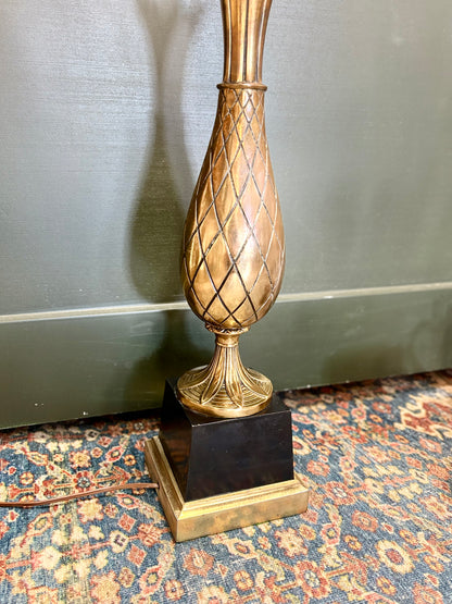 Vintage Brass Pineapple Lamp