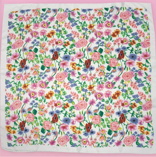 Vibrant Floral Scarf