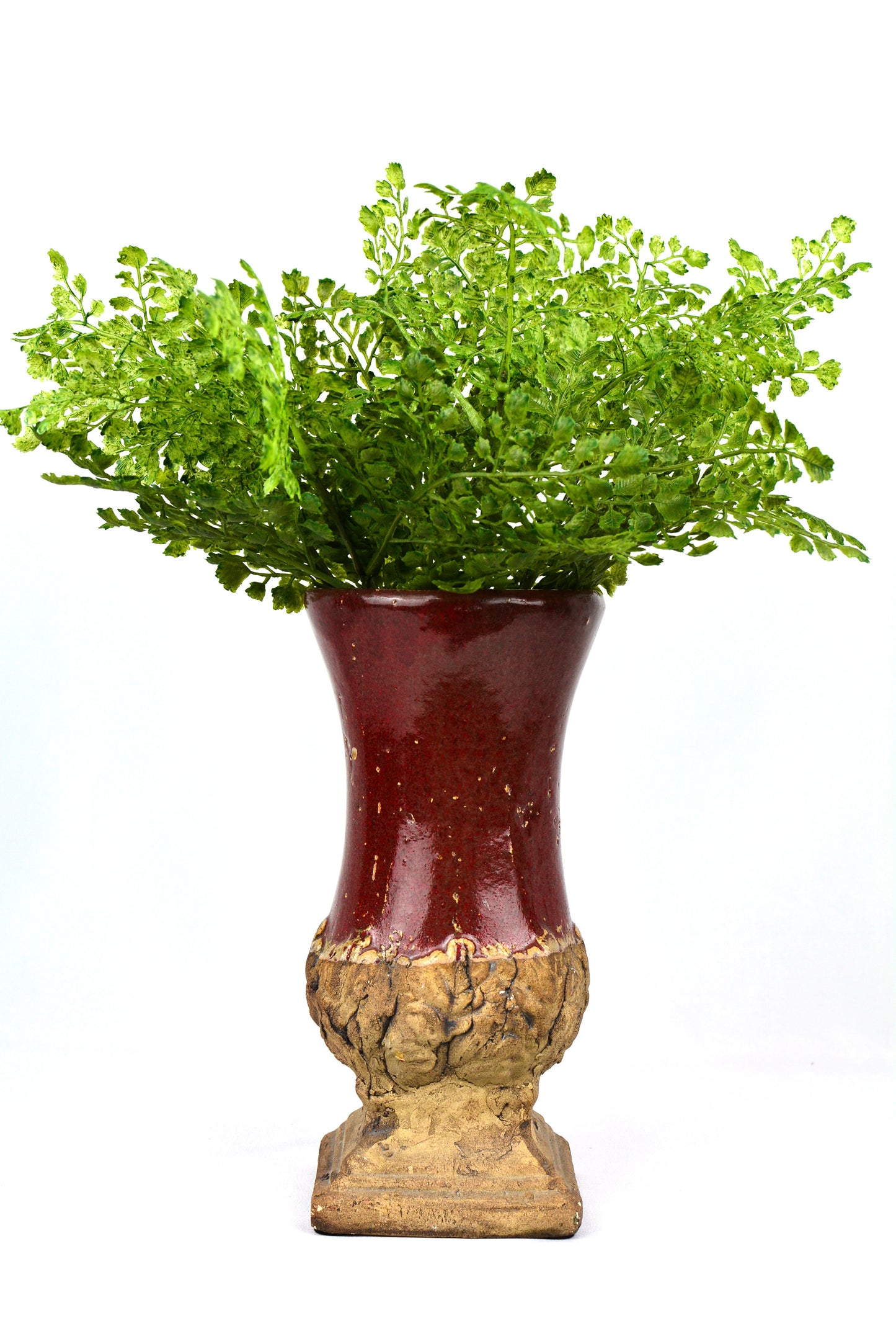 Ceramic Red Urn