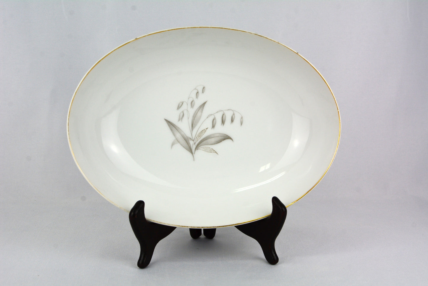 Vintage "Golden Rhapsody" Serving Bowl