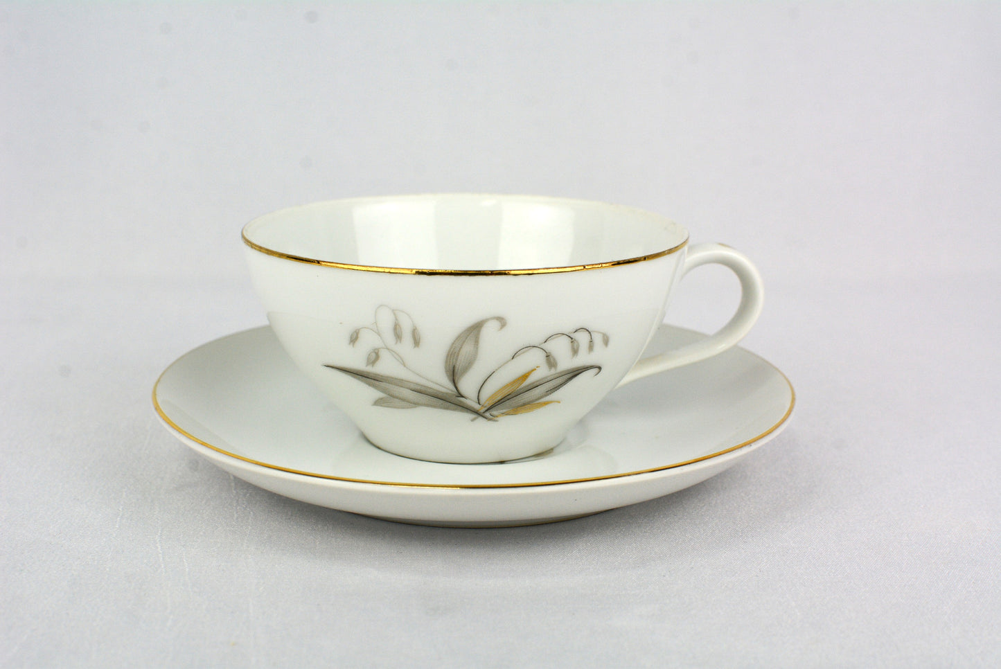 Vintage "Golden Rhapsody" Tea Cup & Saucer