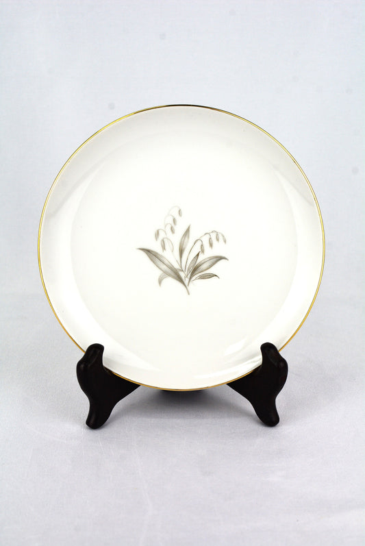 Vintage "Golden Rhapsody" Dessert Plate