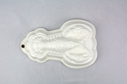 Vintage Ceramic Lobster Jello Mold