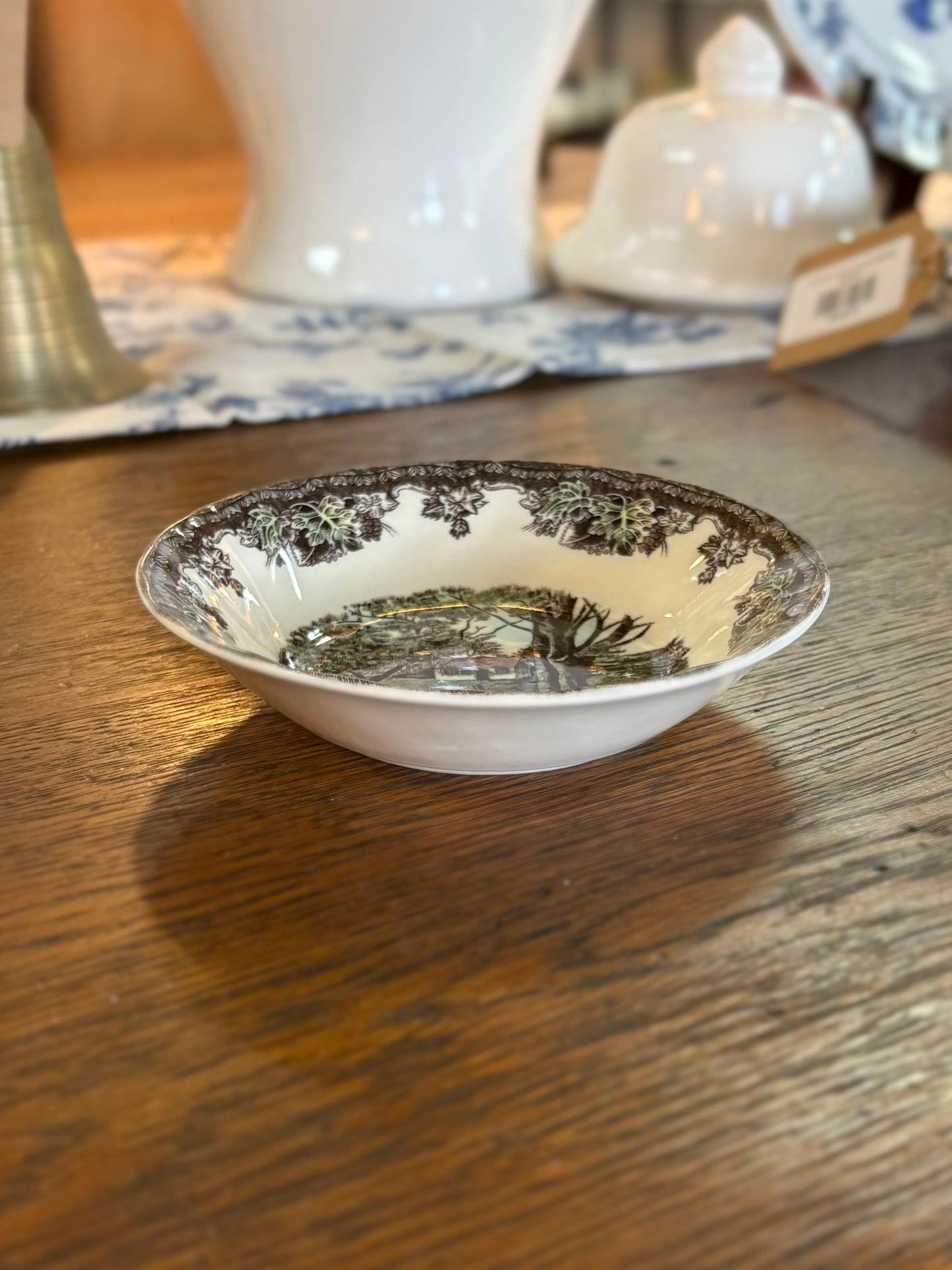 “The Friendly Village” by Johnson Bros Dessert Bowl