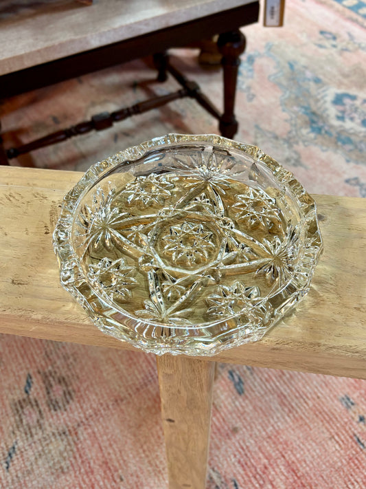 Vintage Anchor Hocking Ashtray 7.75"