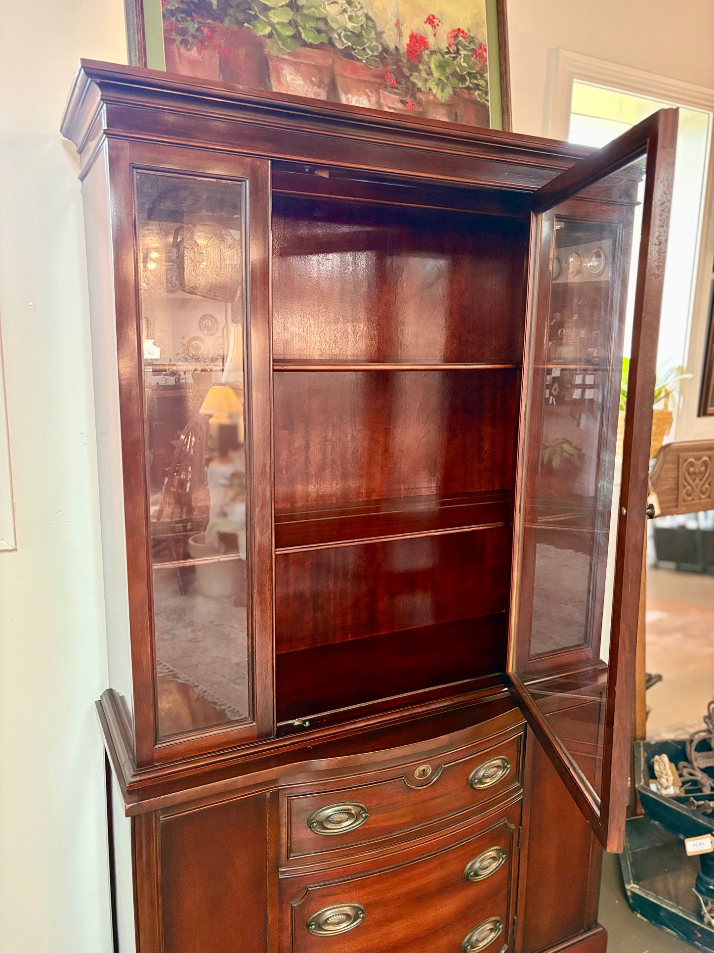 Vintage China Cabinet