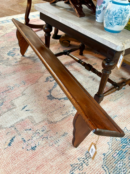 Vintage 45.5" Wooden Shelf