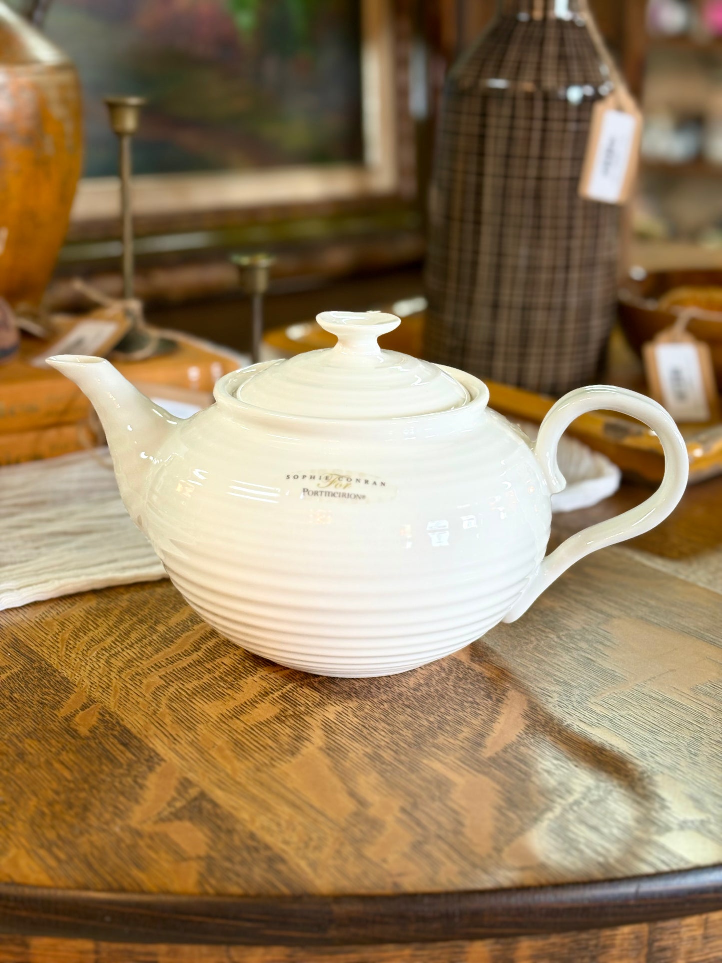 Portmeirion Sophie Conran White Teapot
