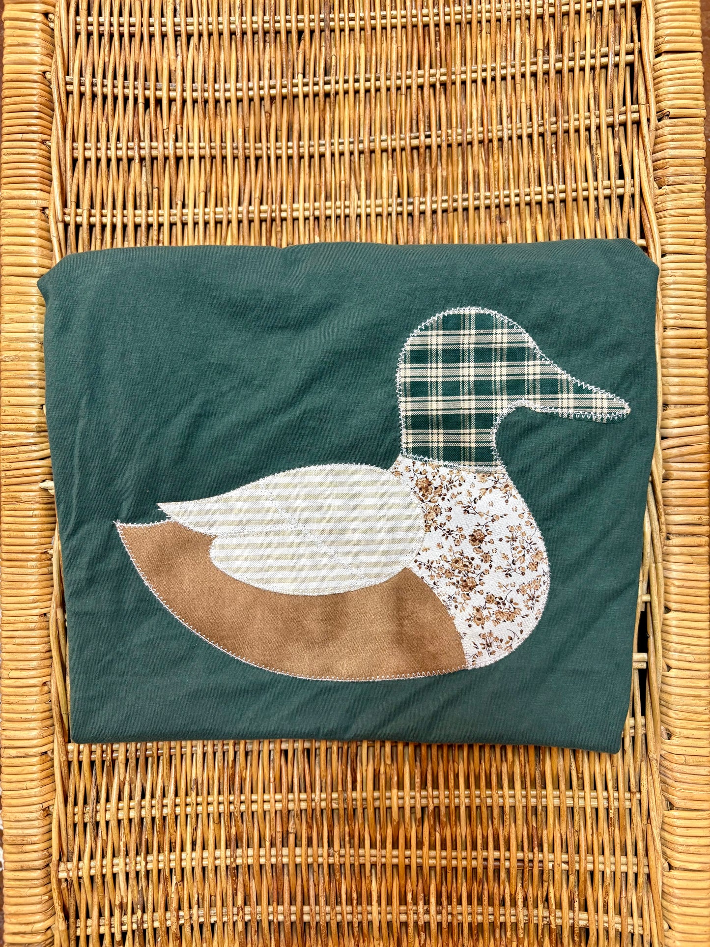 Comfort Wash Embroidery "Mallard" Tee