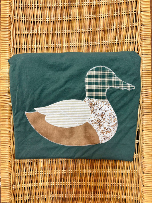 Comfort Wash Embroidery "Mallard" Tee