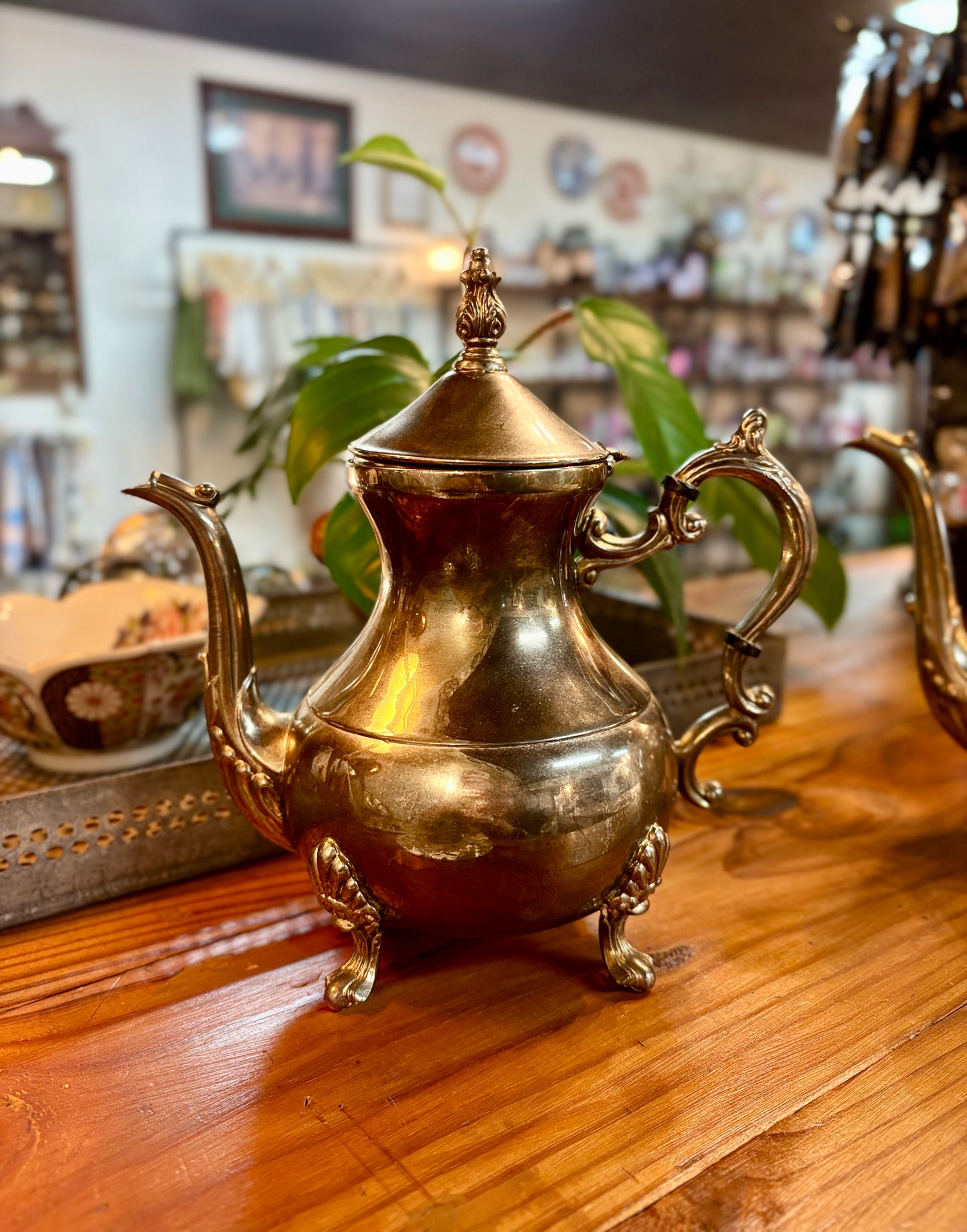 Vintage Silver Coffee Pot