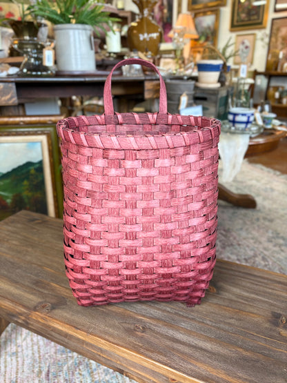 Red Wall Basket