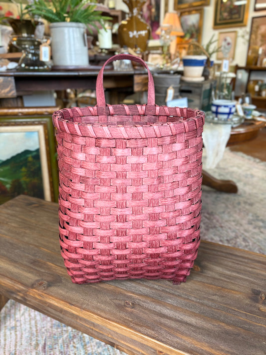 Red Wall Basket