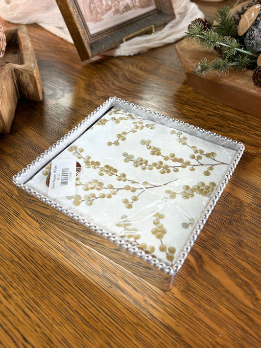 Silver Napkin Holder