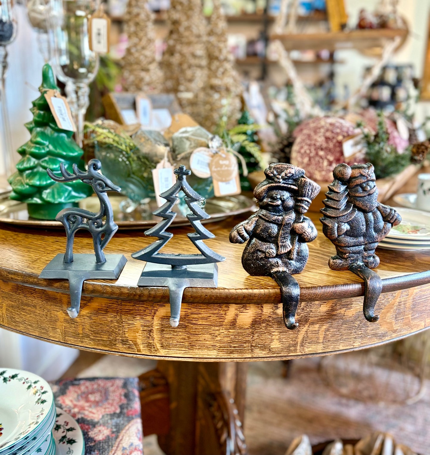 Iron Stocking Holder