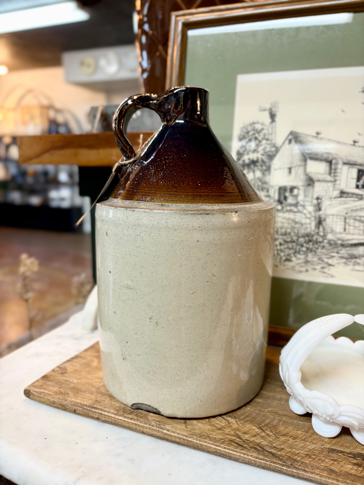 Vintage Stoneware Jug