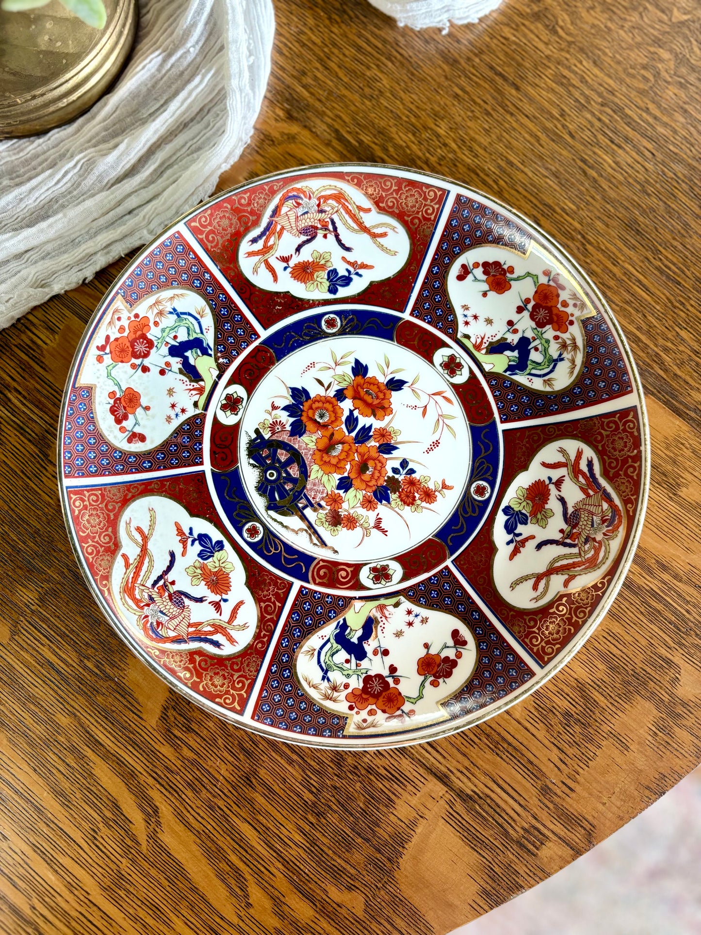 Vintage Imari Plate