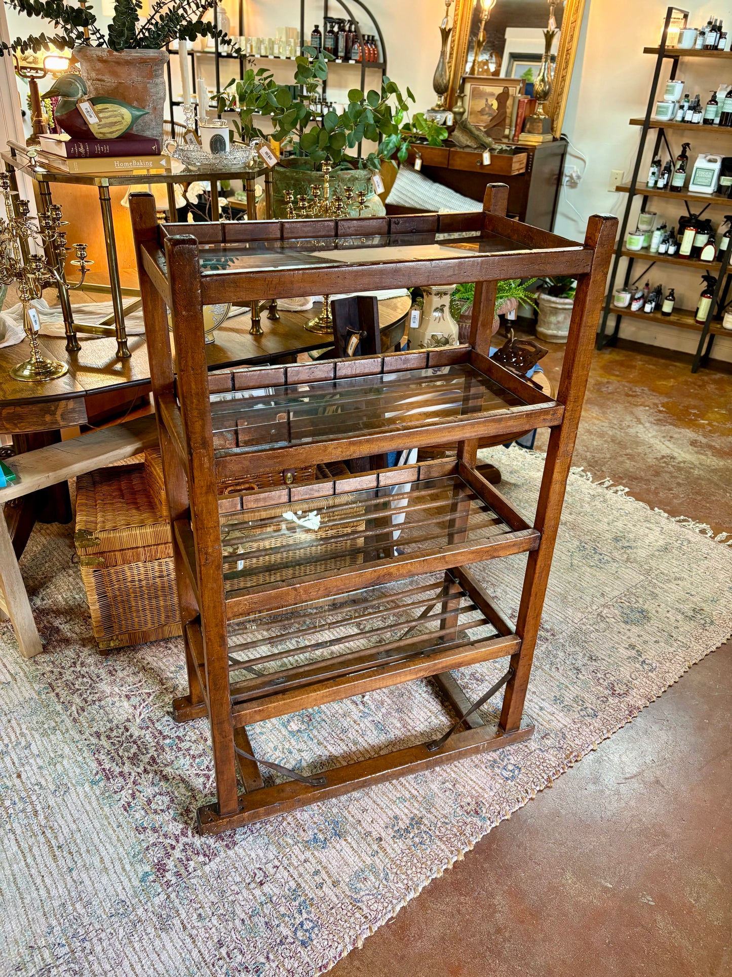 Vintage Bakers Rack