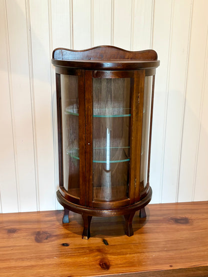 Vintage Footed Tabletop Curio