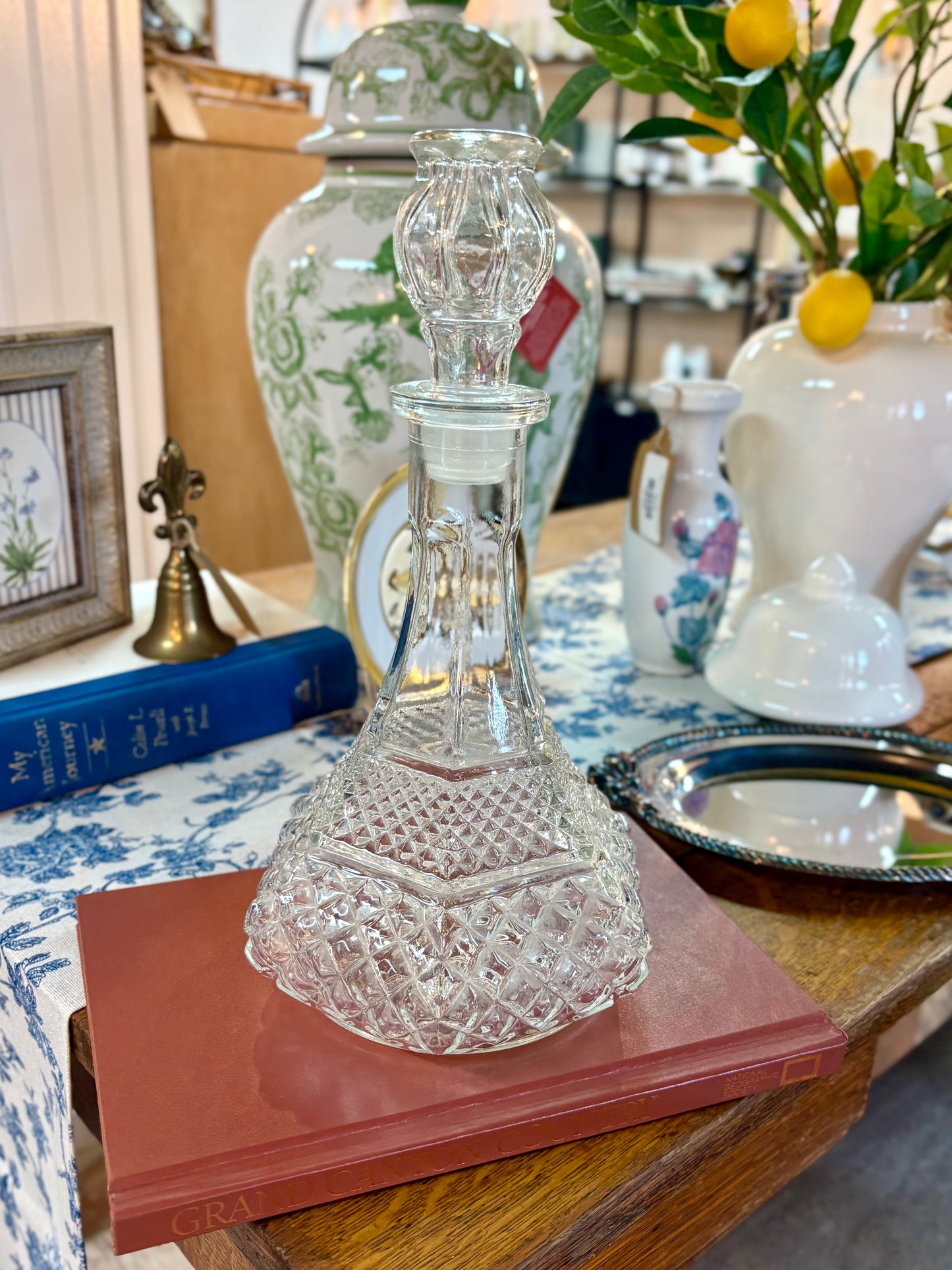 Vintage Wexford Decanter 11"