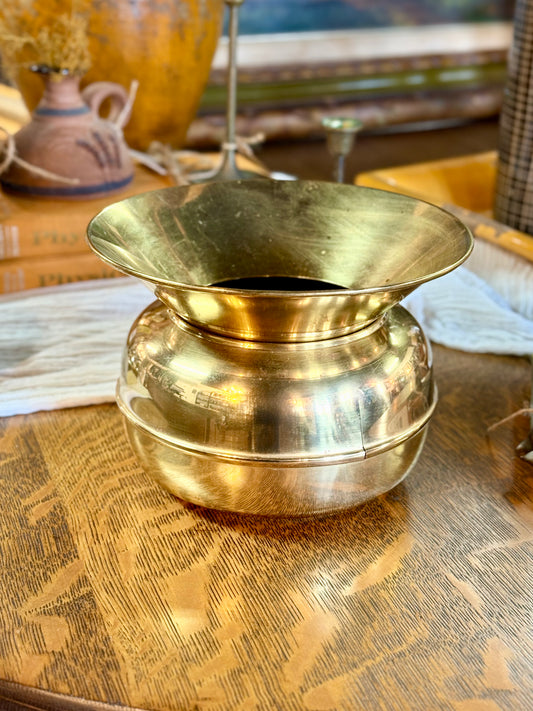 Vintage Brass Spitton