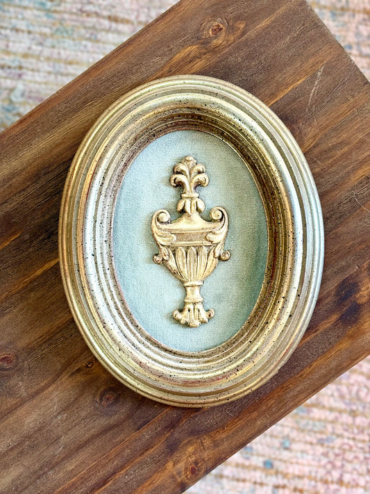 Oval Urn Wall Art