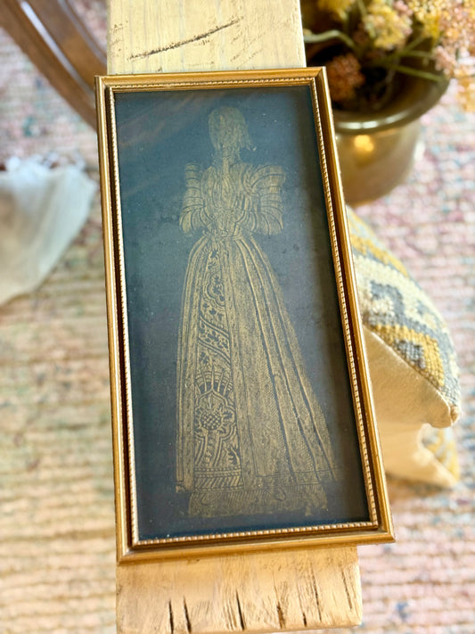 Vintage Framed Print Leaf Wall Art