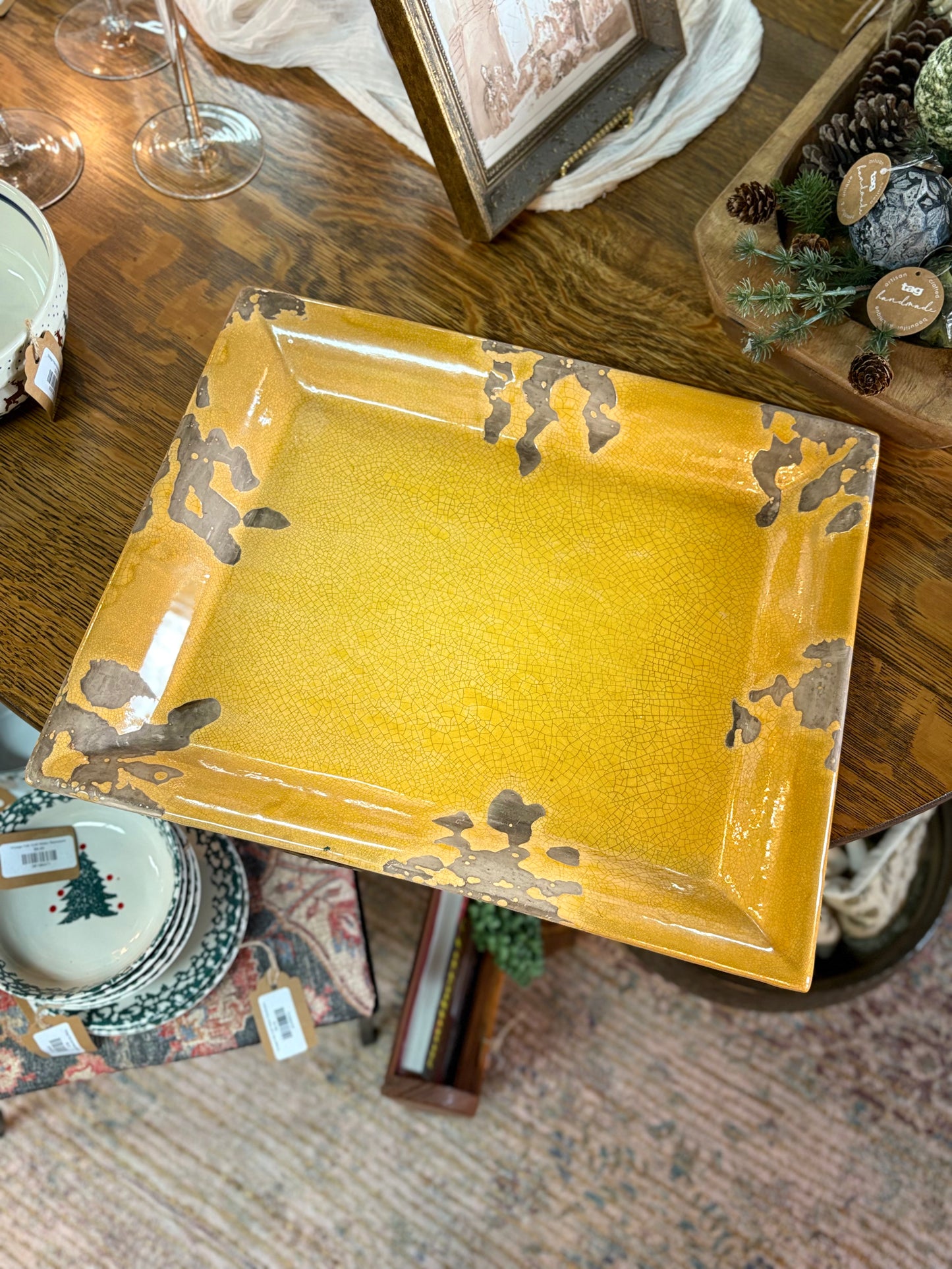 Ceramic Mustard Tray