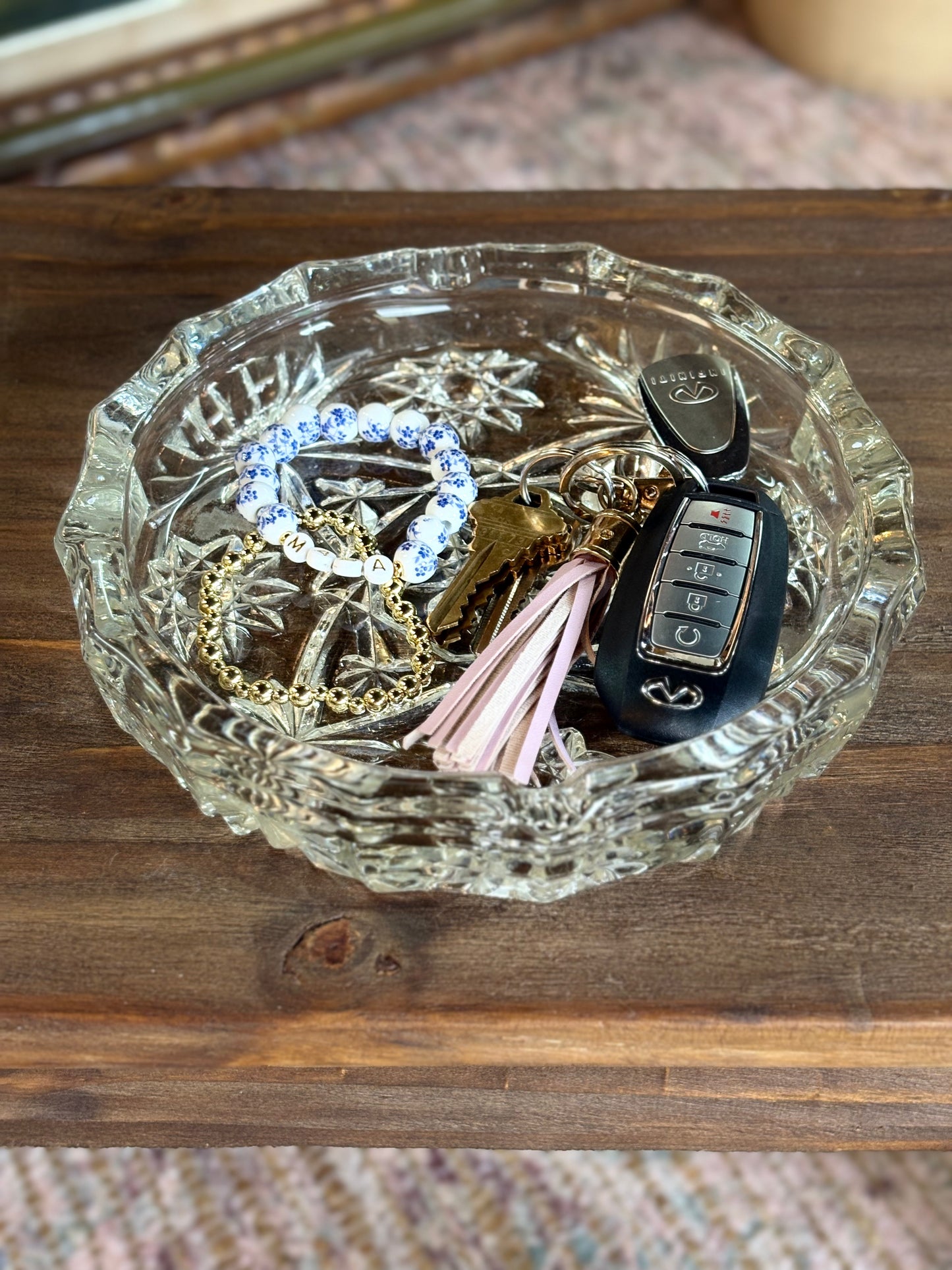 Star of David Crystal Ash Tray