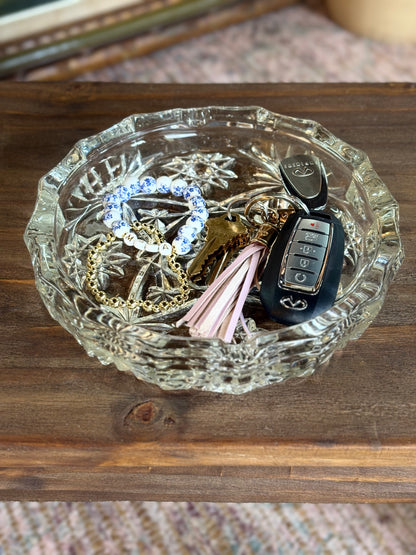 Star of David Crystal Ash Tray