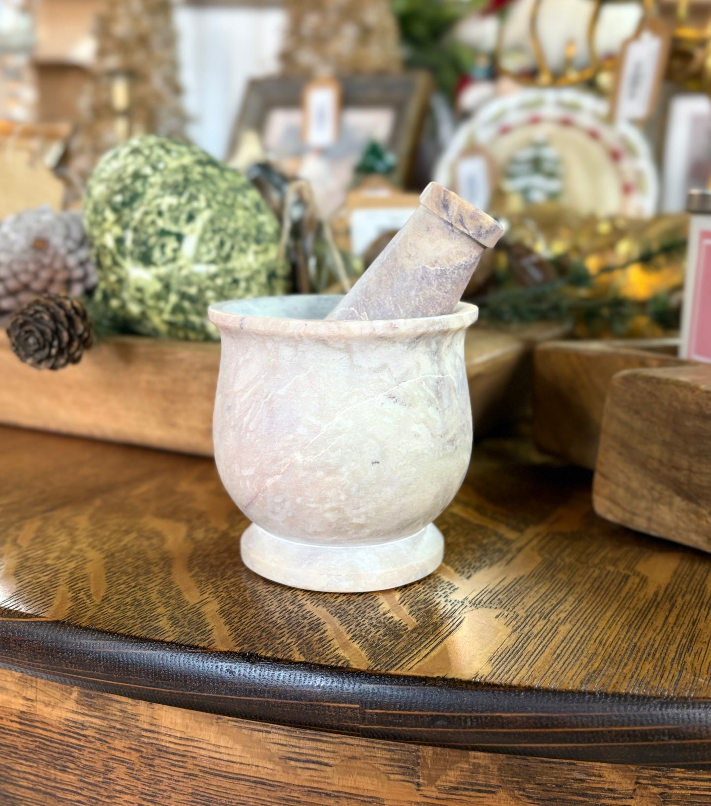 Stone Mortar & Pestle
