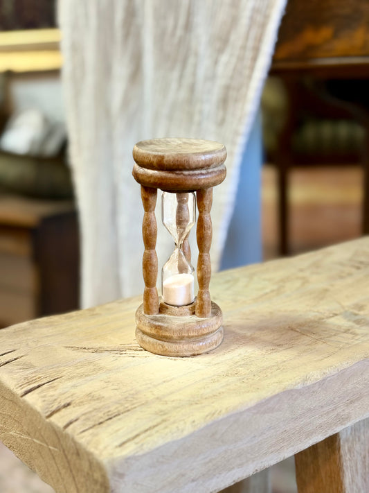 Wooden Hourglass